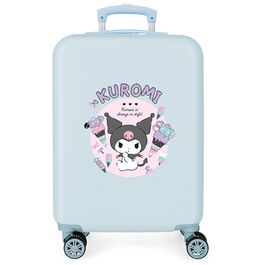 Maleta trolley ABS Always In Style Kuromi Hello Kitty 55cm