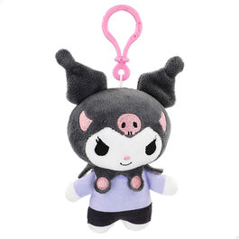 Hello Kitty Kuromi plush keychain 12cm