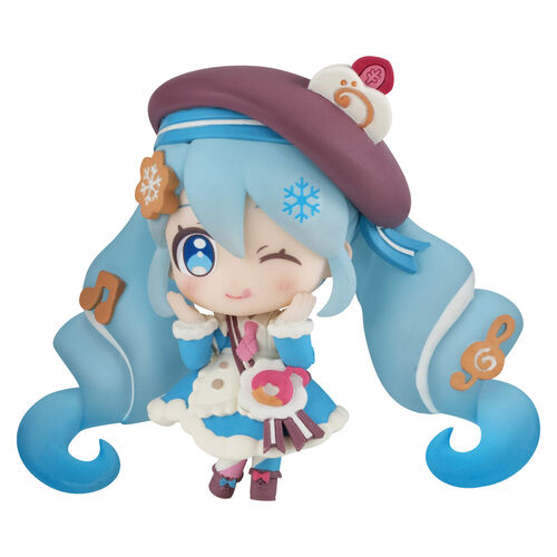 Figura sorpresa Snow Miku Hatsune Miku 5cm surtido
