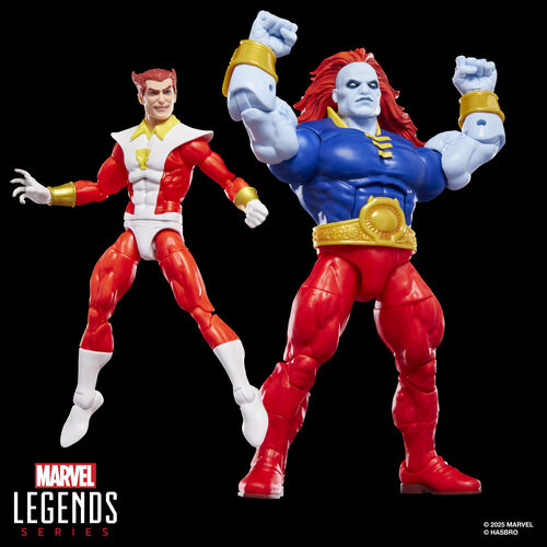 Blister 2 figuras Starfox & Champion of the Universe Marvel Legends Series 15cm