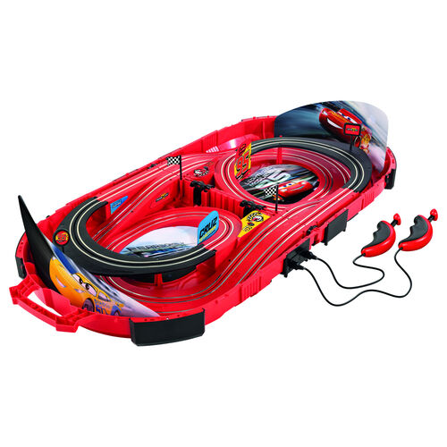 Circuito carreras Race in a Case Cars Disney Pixar