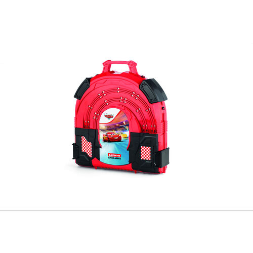 Circuito carreras Race in a Case Cars Disney Pixar