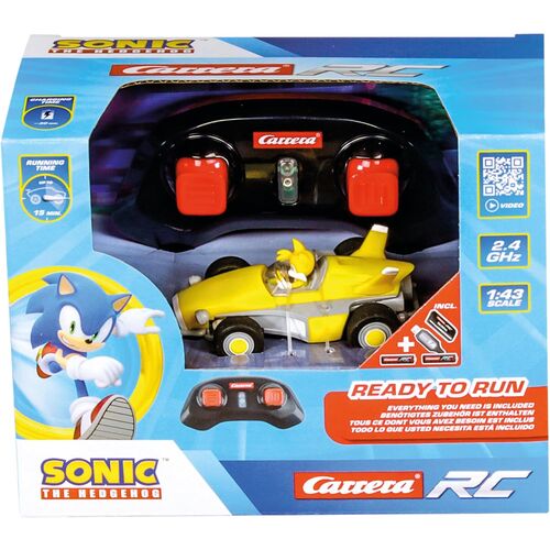 Coche radio control Tails Racing RC Sonic the Hedgehog