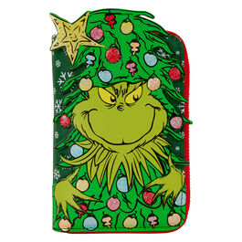 ****LF DR. SEUSS GRINCH HOLIDAY ZIP AROUND WALLET