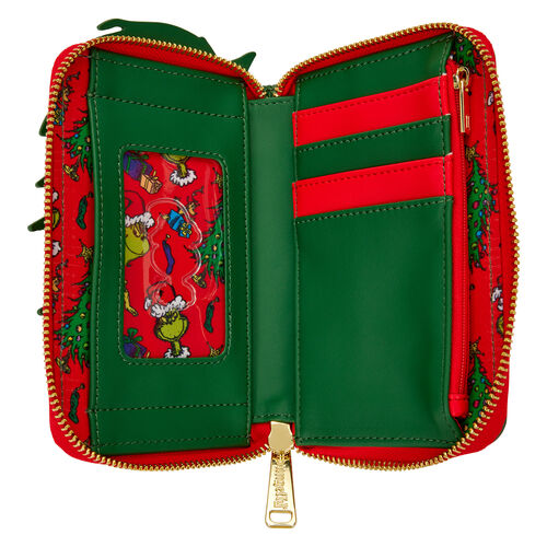 Cartera Dr. Seuss Holiday El Grinch Loungefly