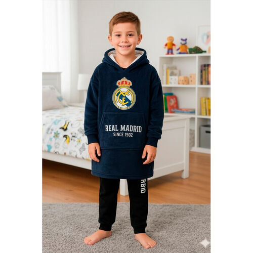 Real Madrid oversize sweatshirt coat kids