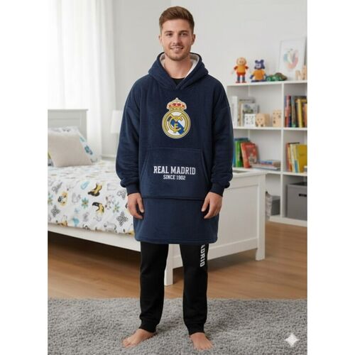 Real Madrid oversize sweatshirt coat adult