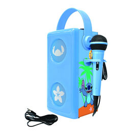 Disney Stitch Illuminated Bluetooth Speaker + Microphone