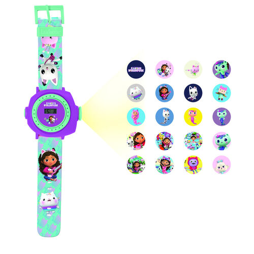 Gabbys Dollhouse Digital watch projections