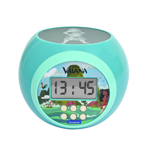 Disney Moana Vaiana Projector Alarm Clock