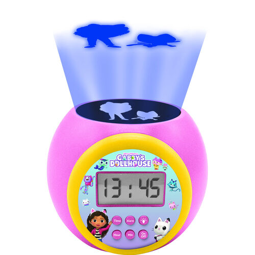 Gabbys Dollhouse Projector Alarm Clock