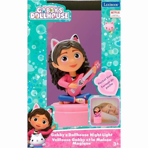 Luz Nocturna 3D La Casa de Muñecas de Gabby