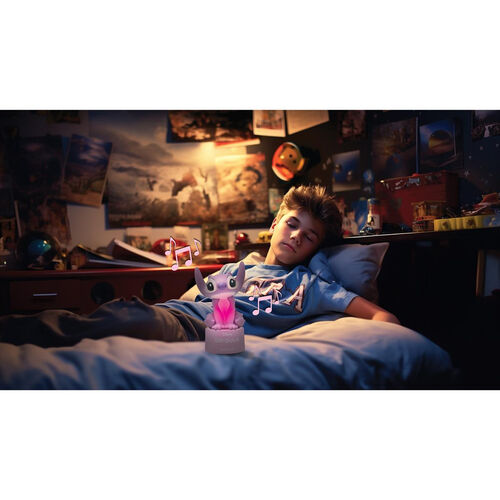 Luz Nocturna Altavoz Angel Stitch Disney