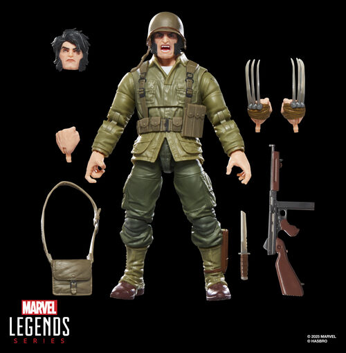 Marvel Legends Series Wolverine WWII Logan figure 15cm