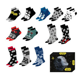 Star Wars assorted adult pack 12 socks