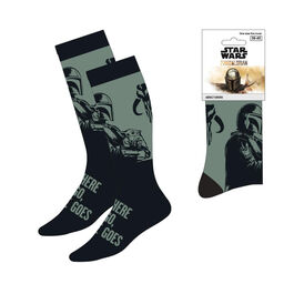 Calcetines Mandalorian Star Wars adulto