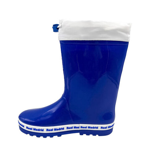 Real Madrid rubber rainboots