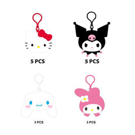 Hello Kitty and Friends plush keychain