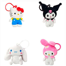 Llavero peluche Hello Kitty and Friends surtido