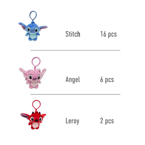 Llavero peluche Stitch Disney surtido