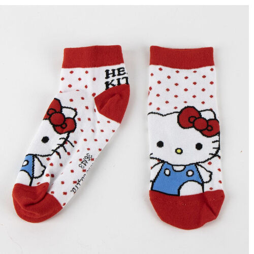 Set 2 pares calcetines Kuromi Hello Kitty adulto