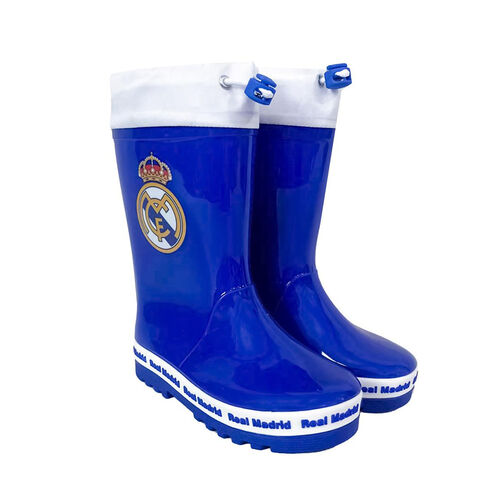Real Madrid rubber rainboots
