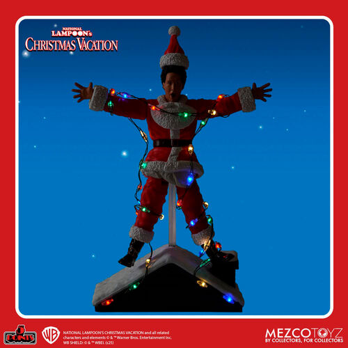 Figura Clark Griswold Light Shock ¡Socorro! Ya es Navidad 10cm