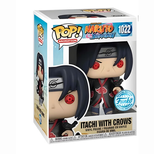 Figura POP Naruto Shippuden Itachi With Crows Exclusive