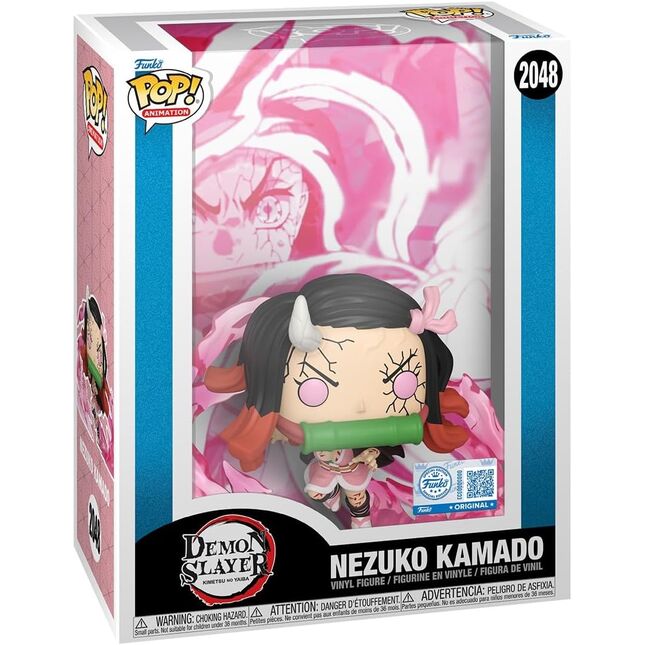 Figura POP Cover Demon Slayer Kimetsu no Yaiba Nezuko Kamado Exclusive