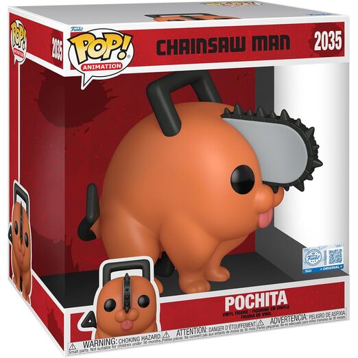 Figura POP Jumbo Chainsaw Man Pochita 25cm