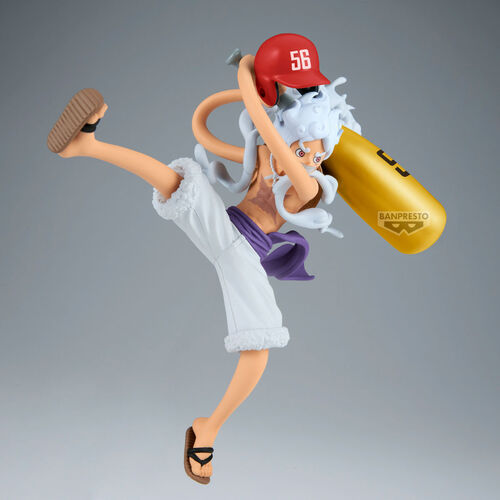 One Piece Monkey D. Luffy Gear 5 Battle Record figure 17cm