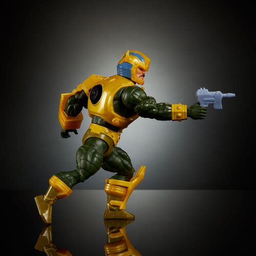 Figura Man-At-Arms Bumblebee Transformers Masters of the Universe 14cm