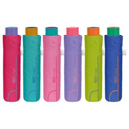 Paraguas plegable manual 54cm surtido