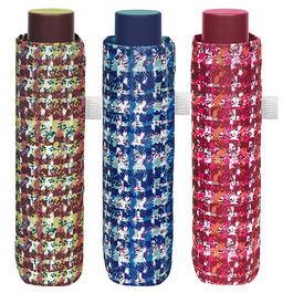 Paraguas plegable manual boucle 54cm surtido