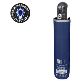 Paraguas plegable automatico azul 58cm 