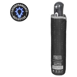 Paraguas plegable automatico negro 58cm 