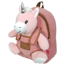Unicorn plush + backpack 27cm