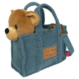 Bear plush + bag 28cm