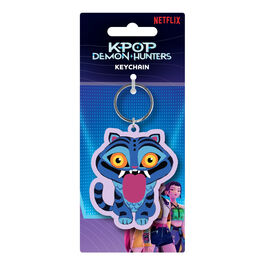 KPop Demon Derpy Logo keychain