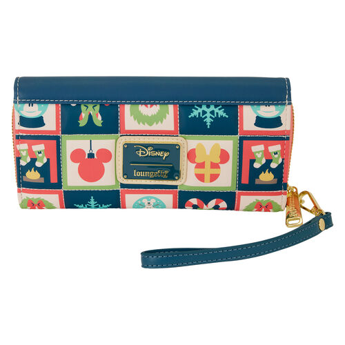Loungefly Disney Mickey & Minnie Holiday wallet
