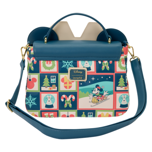 Loungefly Disney Mickey Holiday shoulder bag