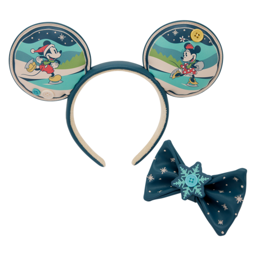 Diademas orejas Mickey & Minnie Holiday Disney Loungefly