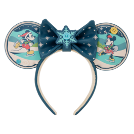 Diademas orejas Mickey & Minnie Holiday Disney Loungefly