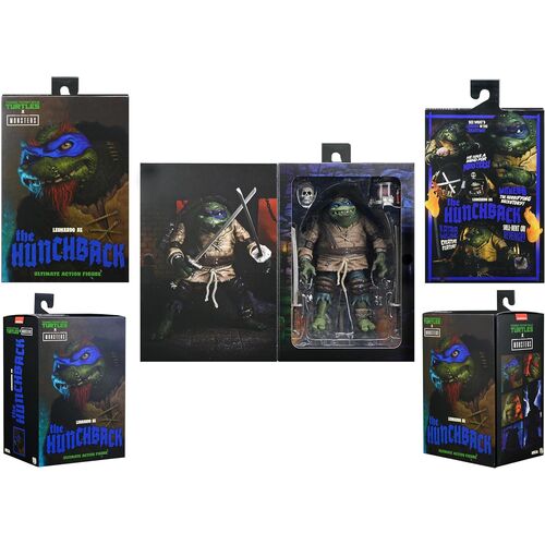 Figura Ultimate Leonardo As Hunchback Tortugas Ninja 18cm