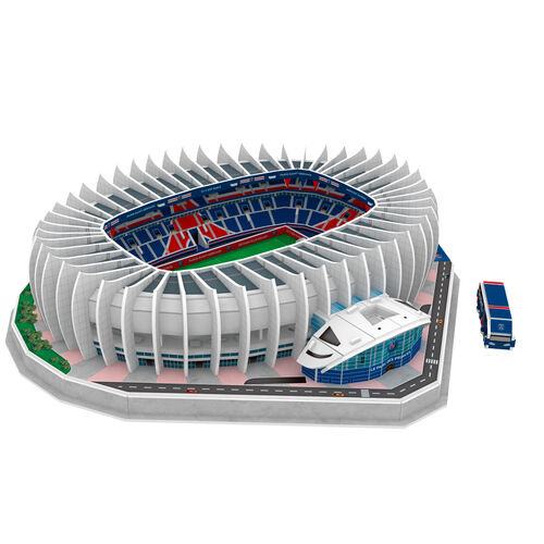 Puzzle 3D Estadio Parque de los Principes Paris Saint-Germain 111pzs