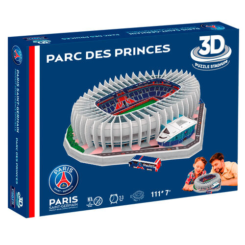 Puzzle 3D Estadio Parque de los Principes Paris Saint-Germain 111pzs