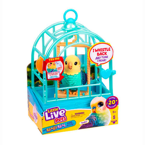 Jaula Pajaro Parlanchin Little Live Pets surtido