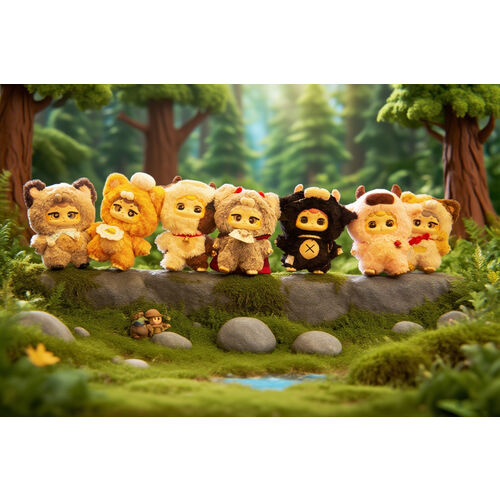 Niinoo assorted Blind Box Surprise doll keychain 17cm