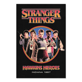 Poster Hawkins Heroes Stranger Things
