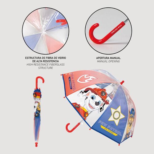 Paw Patrol manual bubble umbrella